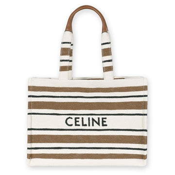Celine Women's Cabas Jacquard Large Tote Bag (Brown) 196762FO2 14ML 124603762 [P]
