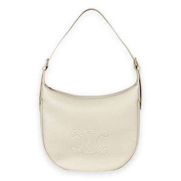 Celine Medium Eloise Supple Calfskin Shoulder Bag (Pale Beige) 114713FLH 02PA 132924422 [P]