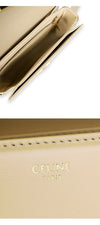 CELINE Damen Triope Teen Kalfskin Schultertasche (Oat Beige) 188423BF4 02EU 131226896 [P]