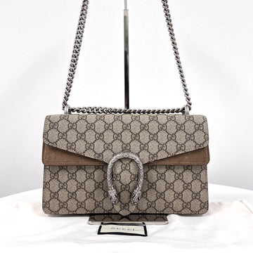 GUCCI ディオニソス GG スプリーム チェーン ショルダーバッグ (400249) 160154986 [P]