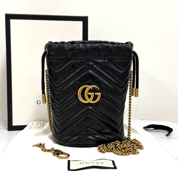 GUCCI Mini Bucket Bag Schwarz (575163) 160155044 [P]