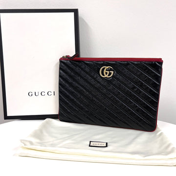 GUCCI Clutch Tasche Schwarz (573814) 160155092 [P]