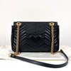 GUCCI マトラッセ チェーン ショルダーバッグ ブラック (443496) 160155160 [P]