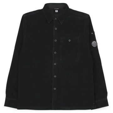 CP Company Men's Lens Badge Corduroy Button Shirt Jacket 160154900 [P]