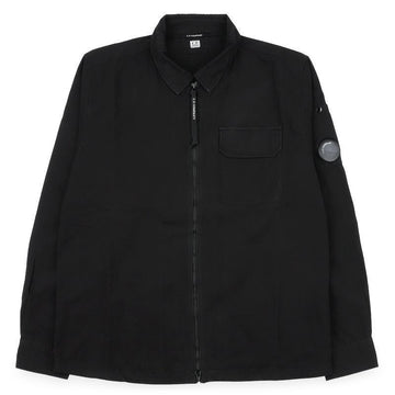 CP Company Men's Lens Badge Gabardine Zip Overshirt Jacket 160154898 [P]