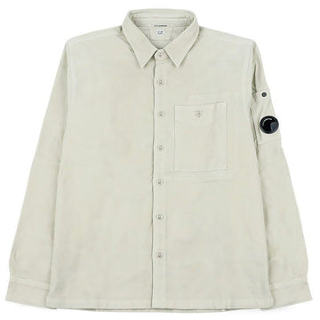 CP Company Men's Lens Wappen Corduroy Button Shirt Jacket 160154901 [P]