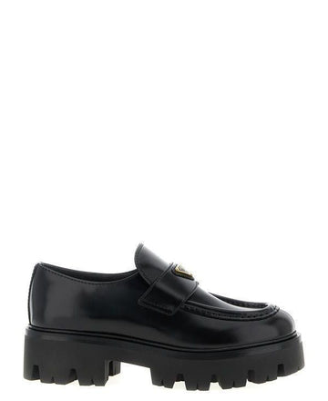 Prada Brushed Leather Loafers 151072809 [P]