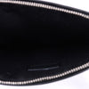 SALVATORE FERRAGAMO キルティングブラックミディアムストラップクラッチバッグ 160155813 [P]
