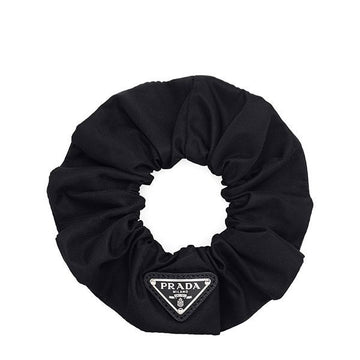PRADA Schwarzes Dreiecks-Logo Rinalylon Scrunchie 1IF015 2DMI F0002 160155844 [P]