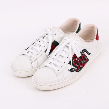 GUCCI Schlangenlogo Ace 8 Sneaker 456230 160155855 [P]