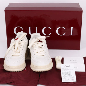 Gucci White Leather Women's Sneakers 785728 160156189 [P]