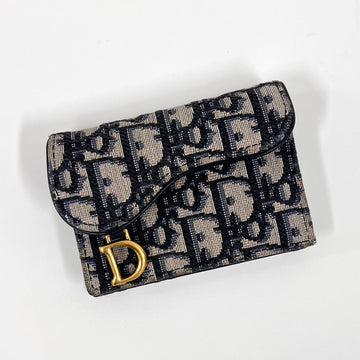 Dior Oblique Saddle Women's Card Holder 160156229 [P]