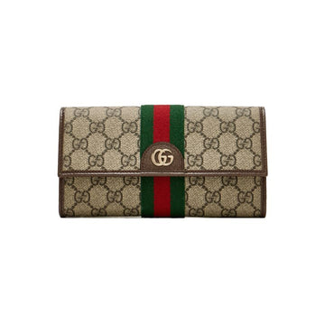Gucci Ophidia Long Wallet Beige 838485 FAE0L 9746 160157602 [P]