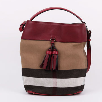 BURBERRY Ashby Bordeaux Tassel Hobo Schultertasche 160157624 [P]