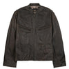 LEMAIRE Waxed Cow Leather Boxy Biker Jacket 160157633 [P]