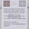 BURBERRY Check Vanity Bag 160157646 [P]