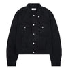 CELINE GLA8 Baumwoll-Twill Heavy Trucker Jacke 160157662 [P]