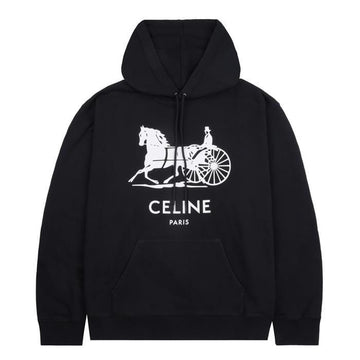 Celine Fleece Cotton Hoodie T-shirt 38AW 160157666 [P]