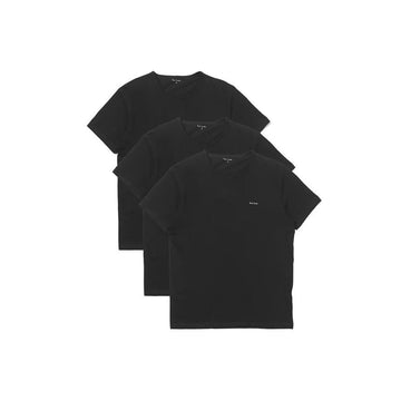 Paul Smith Logo Print 3 Pack T-Shirt Black 160157721 [P]