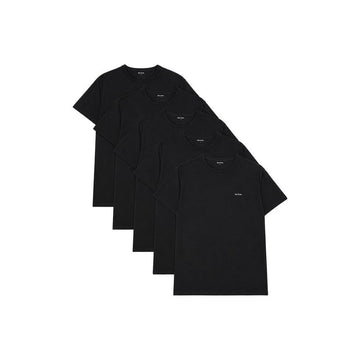 PAUL SMITH Logo-Druck T-Shirt 5 PACK Schwarz 160157725 [P]