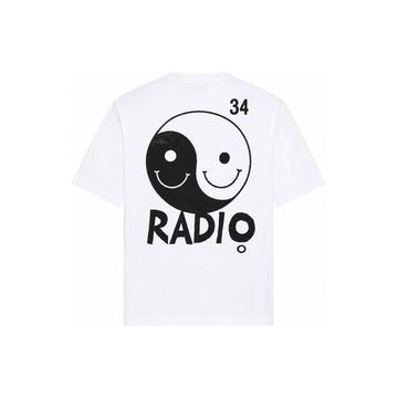 PAUL SMITH Weißes T-Shirt mit Rückenlogo, reguläre Passform 160157731 [P]