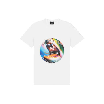 PAUL SMITH 26FW Shark Casual Fit T-Shirt Weiß M2R 220X VP5790 01 160157733 [P]