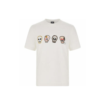 Paul Smith Casual Fit Skull T-shirt White M2R 220X VP5791 02 160157737 [P]