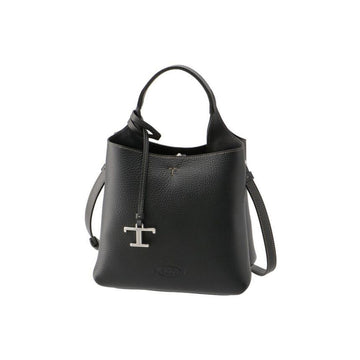 Tods Timeless Logo Bucket & Crossbody Bag Black 26FW 160157794 [P]