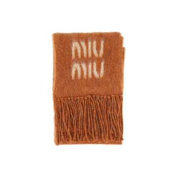 MIU MIU モヘアプリントマフラー ルスト 5FS062 2CQD F0033 160157876 [P]