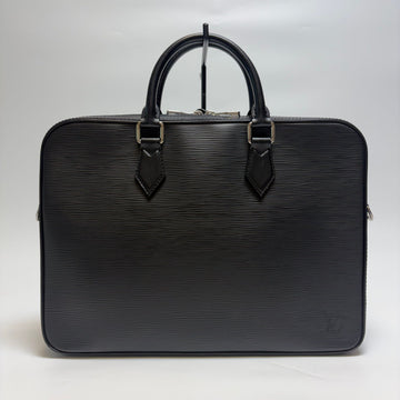 Louis Vuitton Dandy Slim Briefcase Black Unisex M54404 160157935 [P]