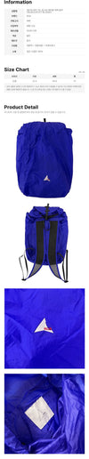 ROA 15L Ripstop Packable Backpack Blue 160158023 [P]