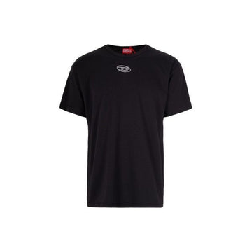 DIESEL T-NORM-IOD Metallic Logo T-Shirt Schwarz A20297 0JMBB 900 160158619 [P]
