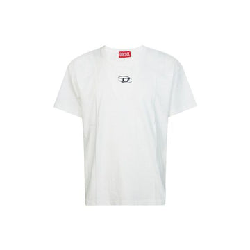 Diesel Metallic Logo T-Shirt White 160158620 [P]