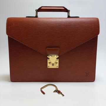 Louis Vuitton Serviette Briefcase Brown 160158647 [P]