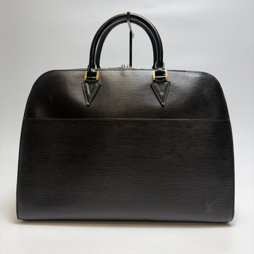Louis Vuitton Epi Sorbonne Boston Bag Black Travel Bag (Premium Briefcase) 160159000 [P]