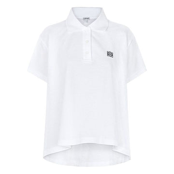 LOEWE Anagram Polo-T-Shirt Weiß 26SS 2100 160159517 [P]