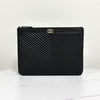 CHANEL Boy Chevron Clutch Bag Black New Medium 160159600 [P]