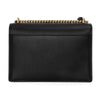 Saint Laurent Monogram Sunset Gold Medium Shoulder Bag Black 38625699 [P]