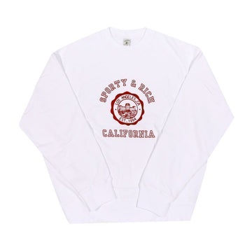 SPORTY & RICH Unisex Sweatshirt in Weiß 151112366 [P]