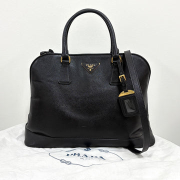 PRADA Saffiano Lux Tote & Schultertasche Schwarz 160159758 [P]