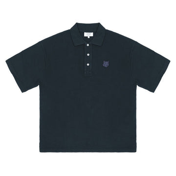 MAISON KITSUNE Kurzarm Polo mit Bold Fox Head für Herren 158374110 [P]