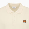 MAISON KITSUNE Fox Head Regular Polo T-Shirt 157343393 [P]