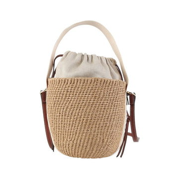 Chloe Rattan Woody Basket Small Shoulder Bag 37720Y-2 160160339 [P]