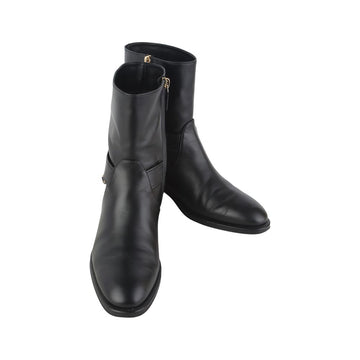 CHANEL G39170 Goldene CC-Ketten-Ankle-Boots Größe 39 37719-1 160160356 [P]