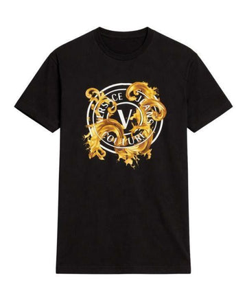 VERSACE プリントコットンジャージTシャツ 156800485 [P]