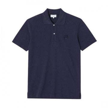 MAISON KITSUNE フォックスヘッドパッチコンフォートポロシャツ MM00210KJ7010 P476 152200800 [P]