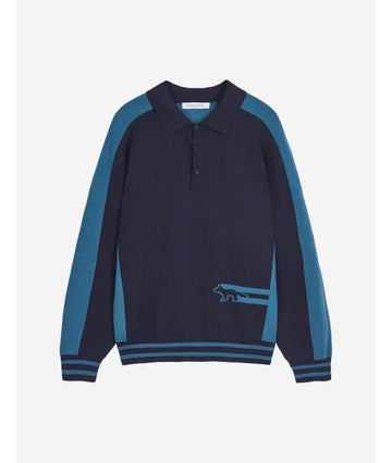 Maison Kitsune Flash Fox Polo Jumper 152200943 [P]
