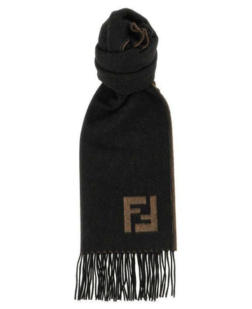 Fendi Wool and Cashmere Scarf 152204672 [P]