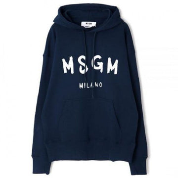 MSGM ブラッシュドロゴフーディTシャツ 3540MM515 237799 89 152204693 [P]