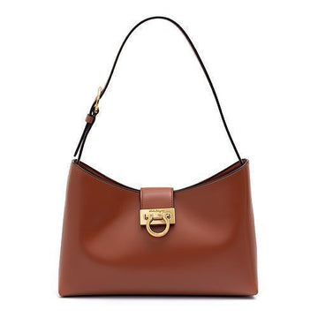 SALVATORE FERRAGAMO Tricolore Small Schultertasche 21-0926 SIENA TAN 745036 34347601 [P]